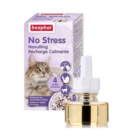 Rezerva pentru difuzor electric calmant pentru pisici No Stress, 30 ml, Beaphar