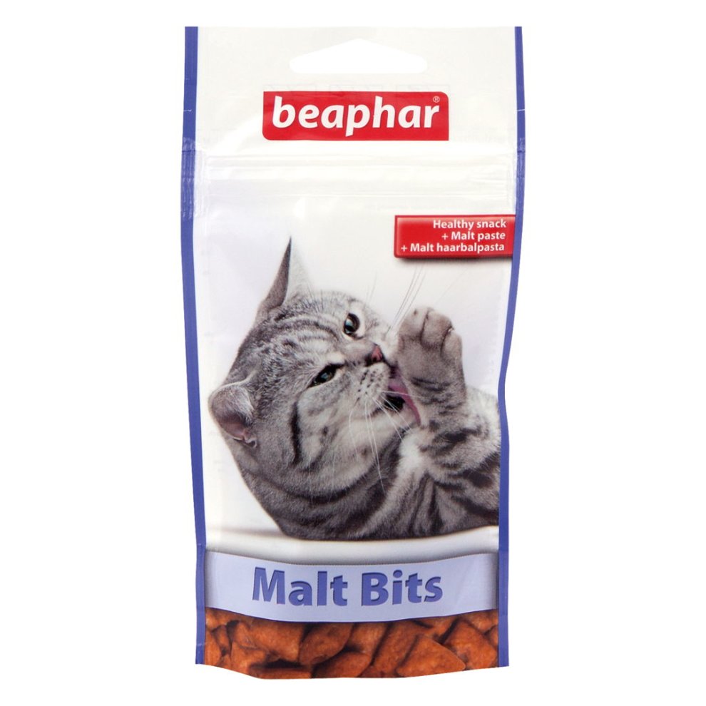 Recompense pentru pisici Malt Bits, 35 g, Beaphar
