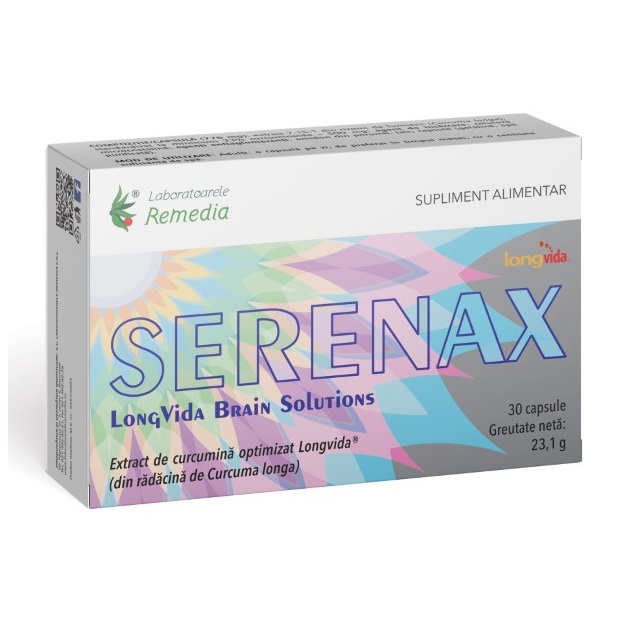 Serenax, 30 comprimate, Laboratoarele Remedia