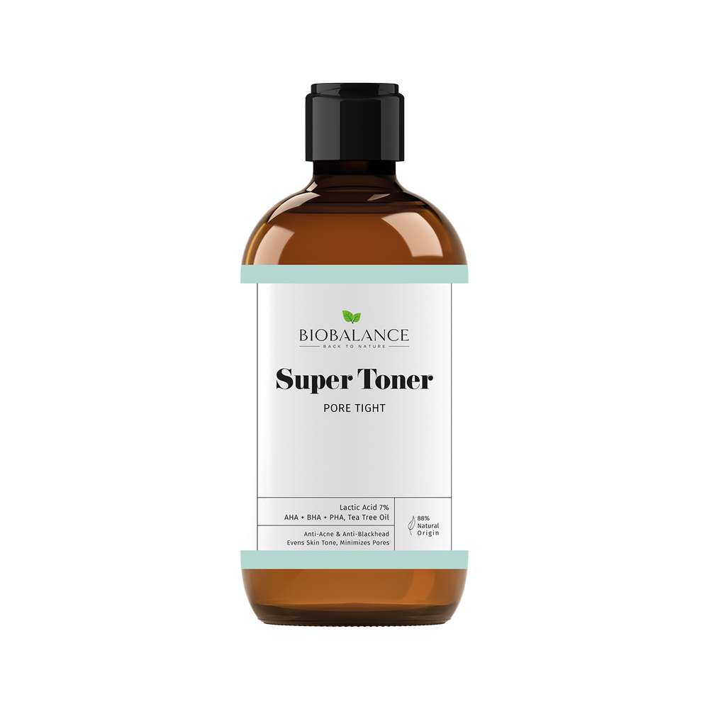 Super Toner Pore Tight, antiacneic si uniformizant, pentru minimizarea porilor, 250 ml, Bio Balance