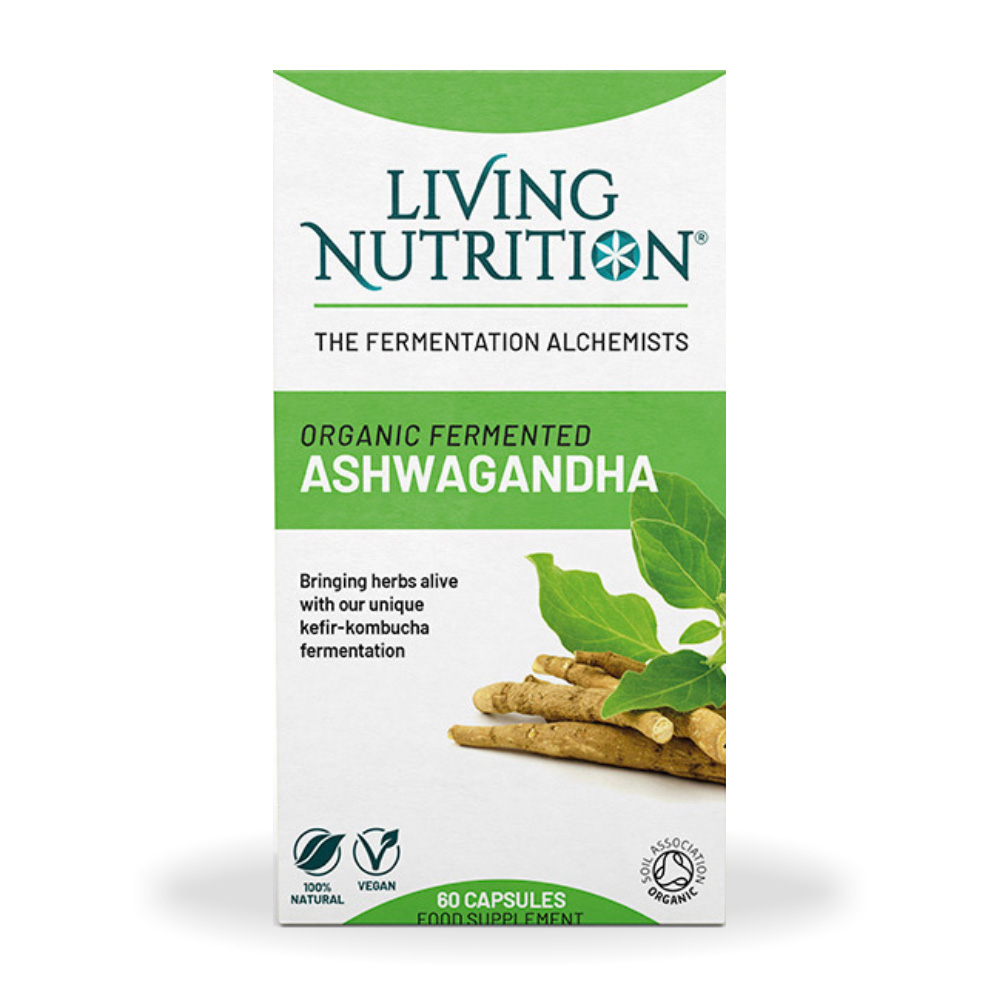 Ashwagandha fementata, 60 capsule, Living Nutrition