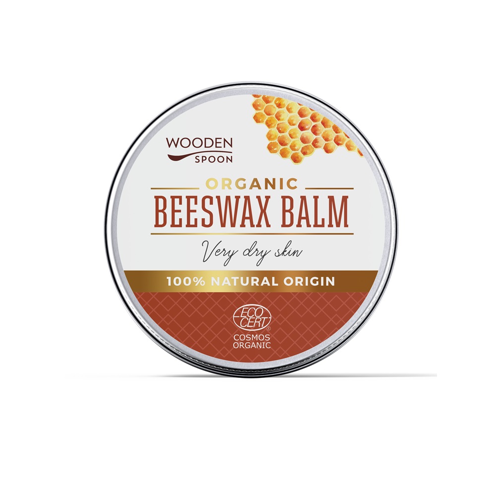 Balsam pentru piele uscata cu ceara de albine, 60 ml, Wooden Spoon