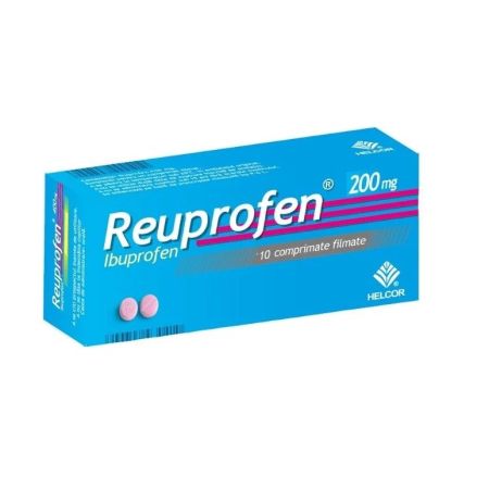 Reuprofen, 200 mg, 30 comprimate, Helcor