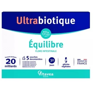 Probiotic Equilibre Ultrabiotique, 30 capsule, Vitavea