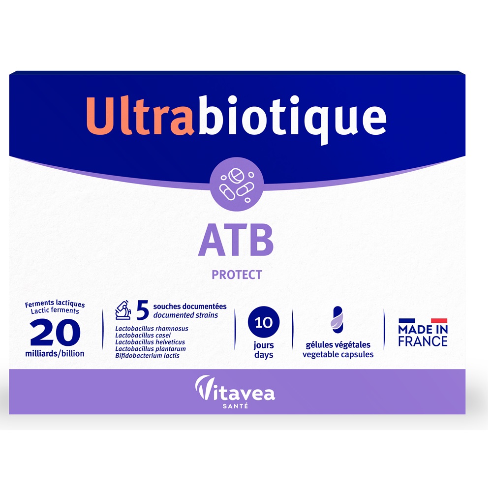 Probiotic ATB Protect Ultrabiotique, 10 capsule, Vitavea