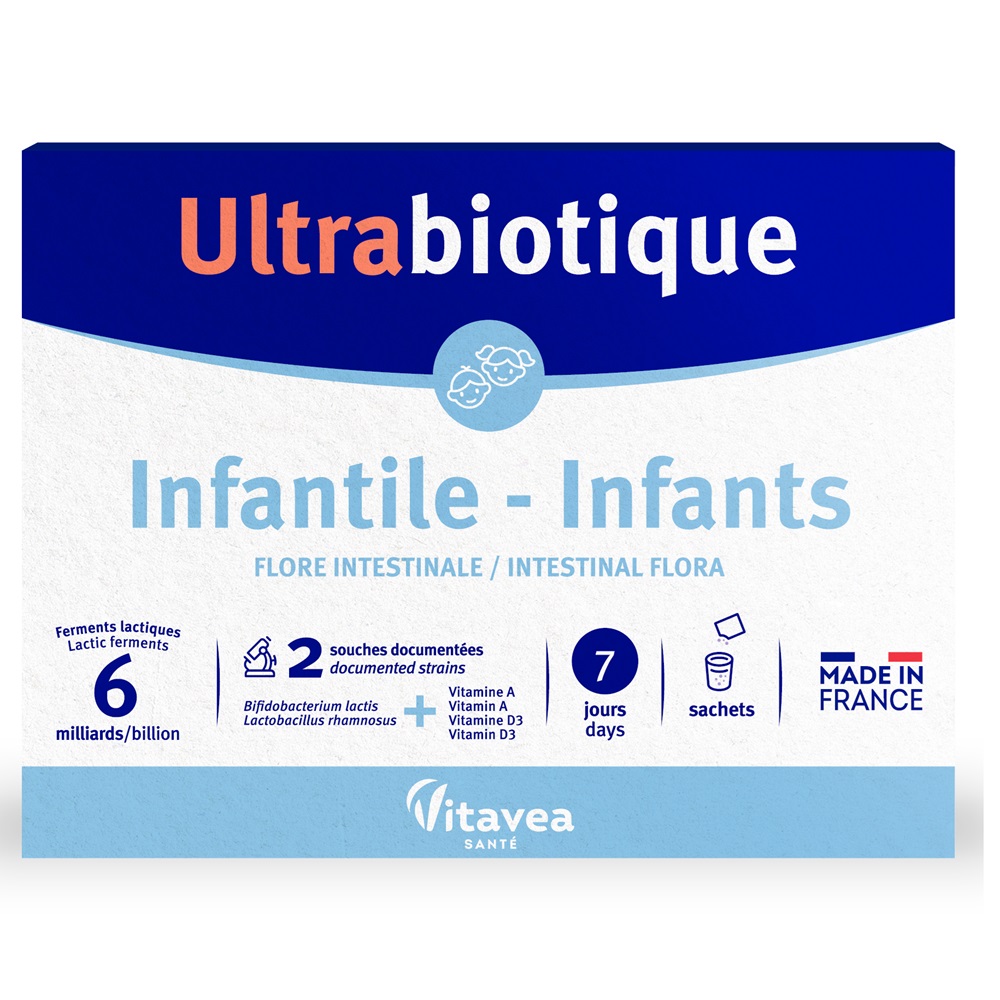 Probiotic Infantile Ultrabiotique, 7 plicuri, Vitavea