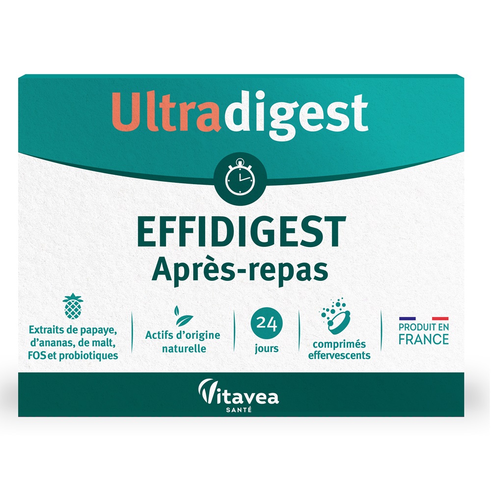 Probiotic pentru digestie si colon iritabil Apres-Repas Ultradigest, 24 comprimate, Vitavea