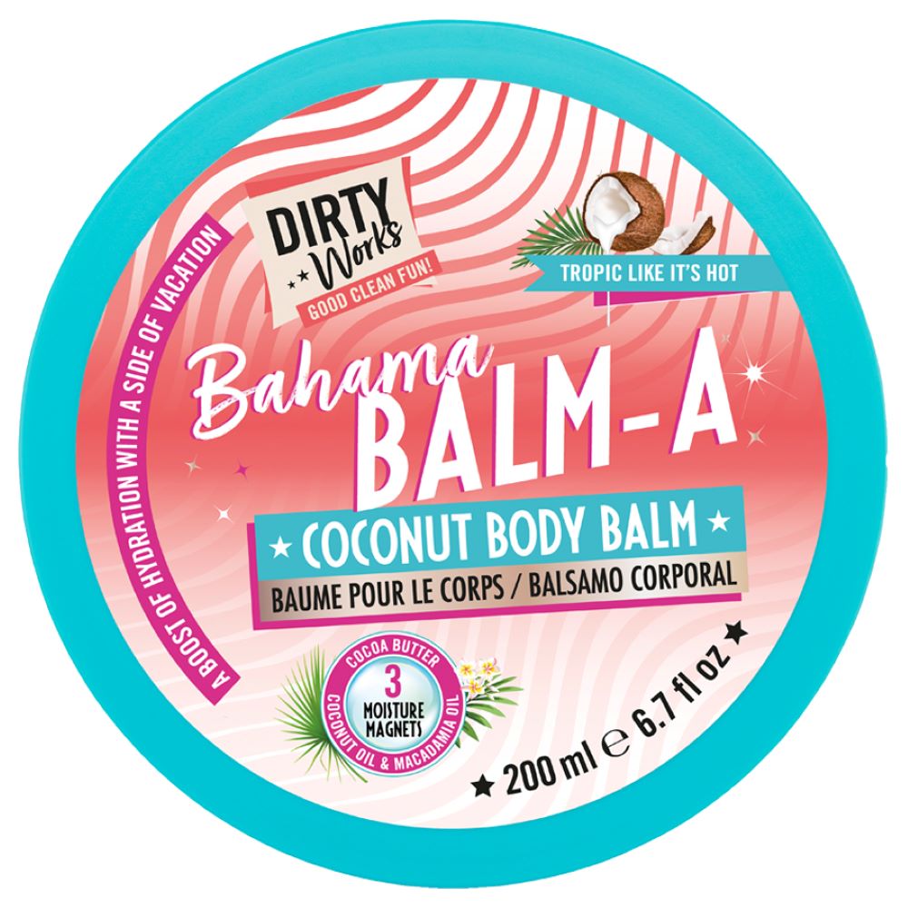 Unt de corp Bahama Balm-a Coconut, 200 ml, Dirty Works