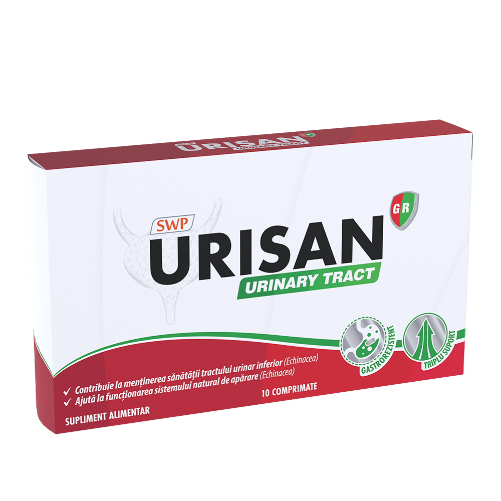 Urisan GR Urinary Tract, 10 comprimate, Sun Wave Pharma