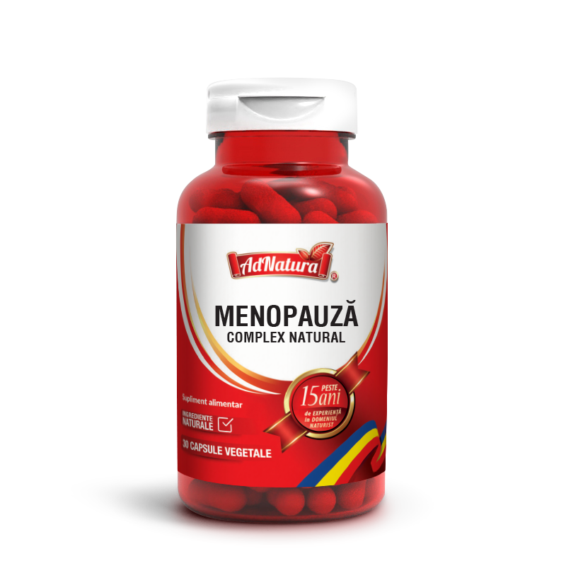 Menopauza Complex natural, 30 capsule, AdNatura