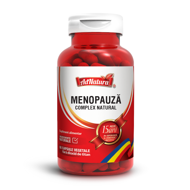 Menopauza Complex natural, 60 capsule, AdNatura