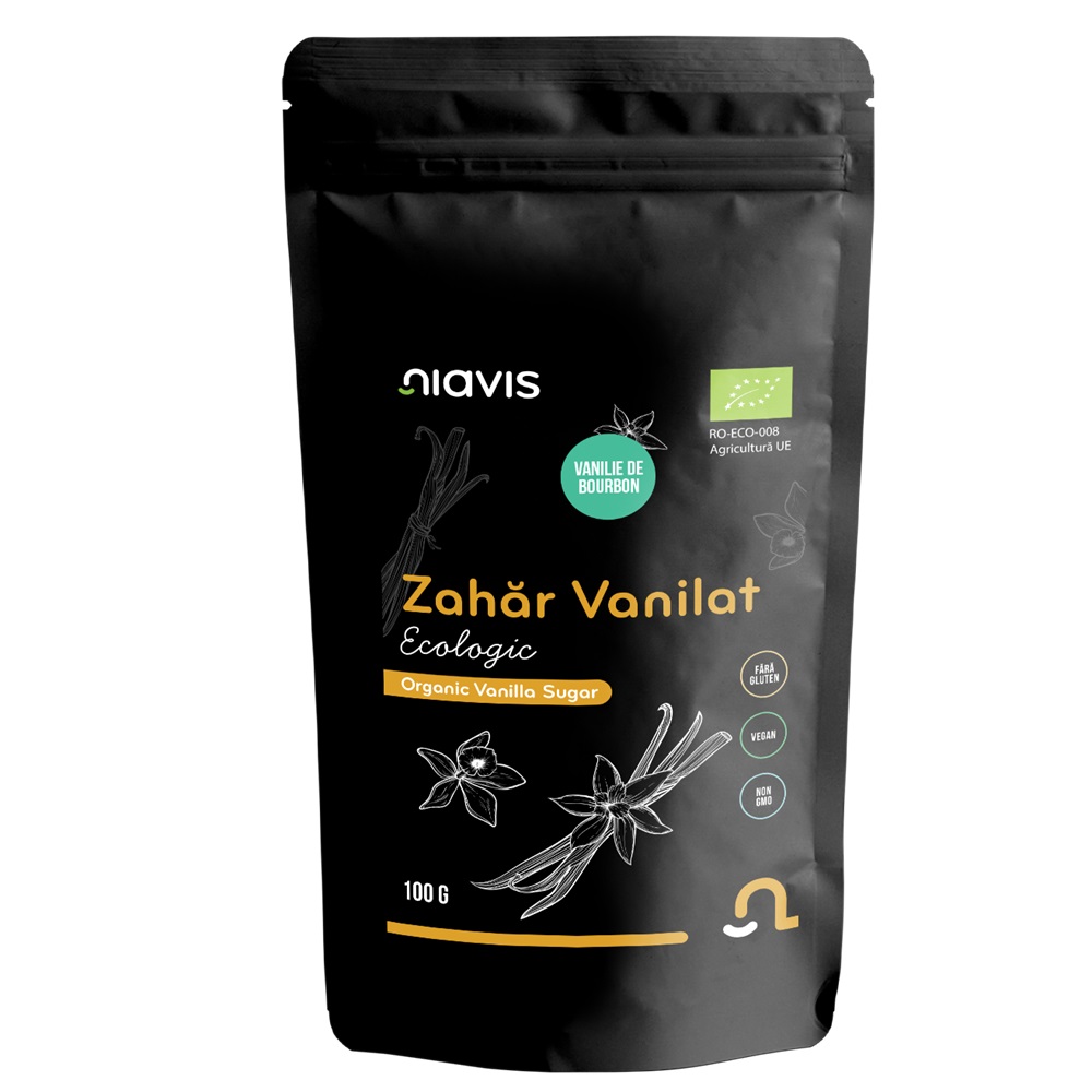 Zahar vanilat Bio, 100 g, Niavis