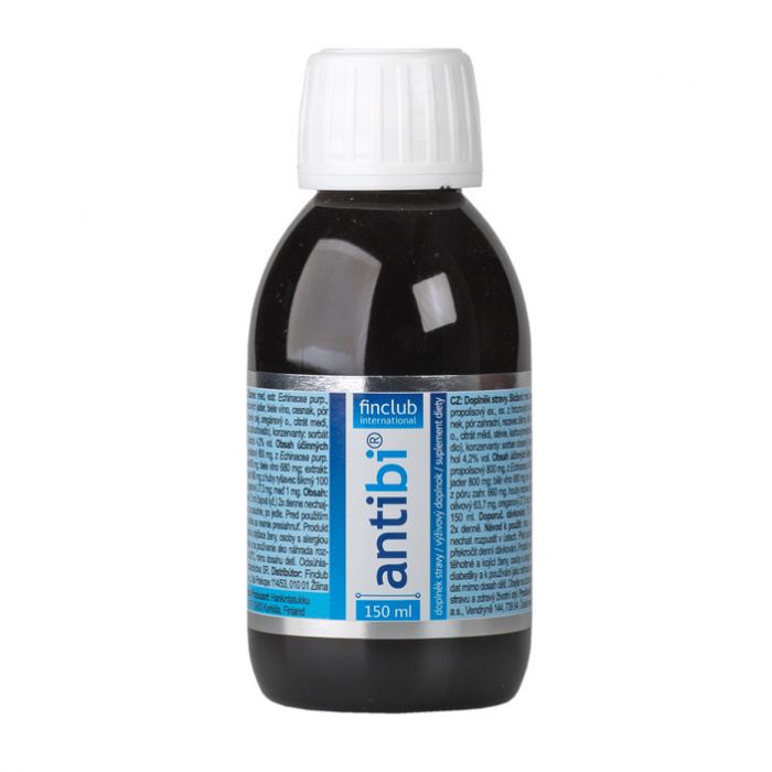 Sirop pentru imunitate Antibi, 150 ml, Finclub
