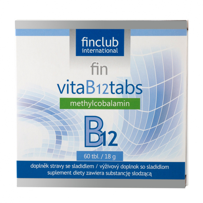 Fin VitaB12tabs, 60 tablete, Finclub