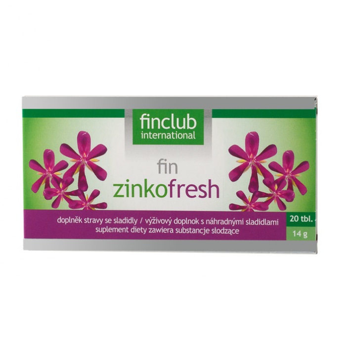 Fin Zinkofresh, 20 tablete, Finclub