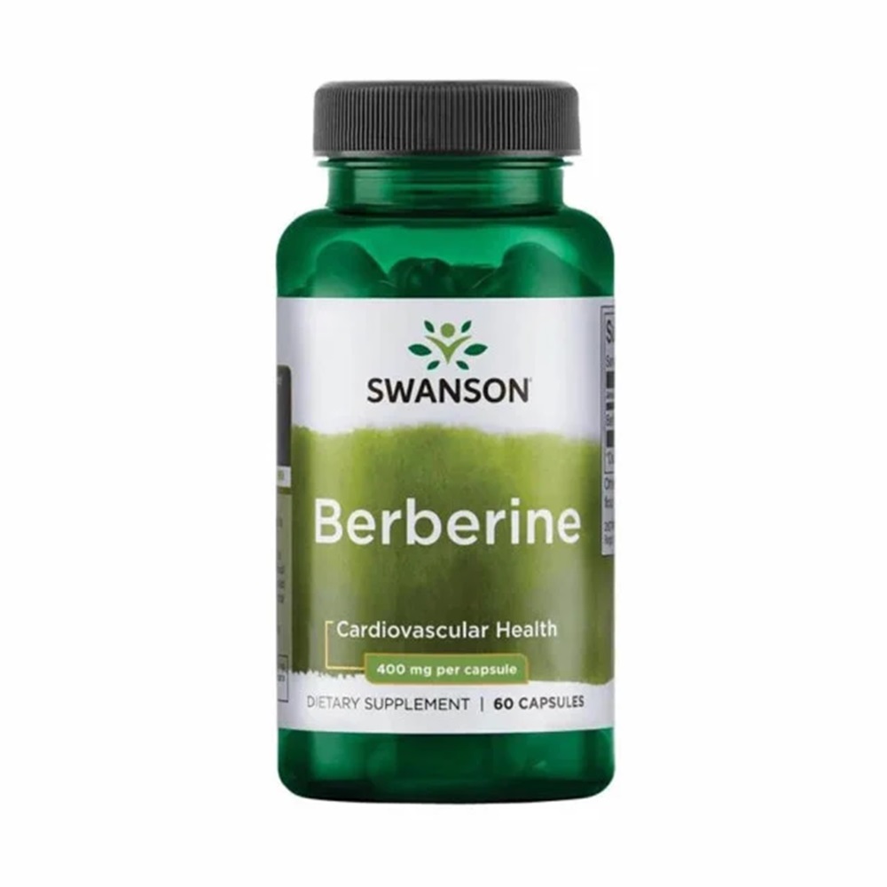 Berberine, 400 mg, 60 capsule, Swanson