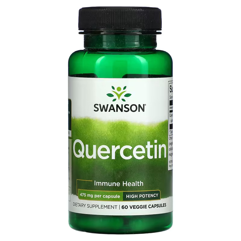 Quercetin High Potency, 60 capsule, Swanson