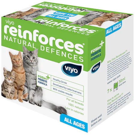 Supliment nutritiv pentru pisici Viyo Reinforces, 7x30 ml, Viyo