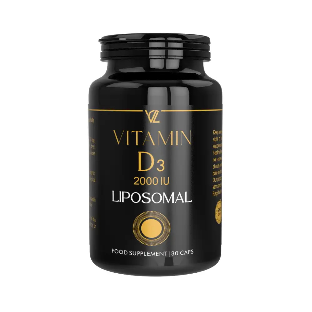 Vitamina D3 Liposomala, 2000 UI, 30 capsule vegetale, Vio Nutri Lab