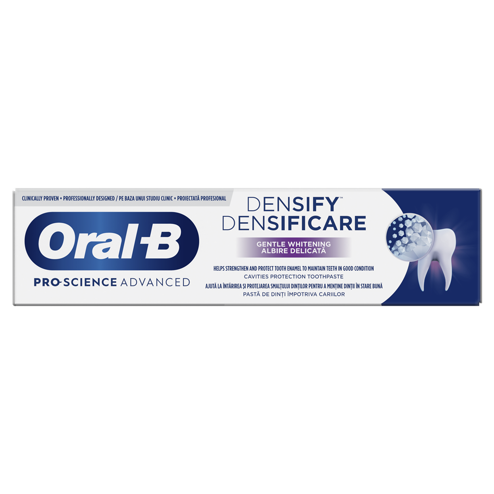 Pasta de dinti Advanced Densify Gentle Whitening, 65 ml, Oral-B