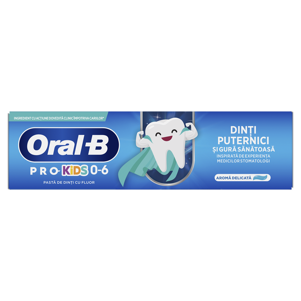 Pasta de dinti pentru copii 0-6 ani Pro Kids, 50 ml, Oral-B