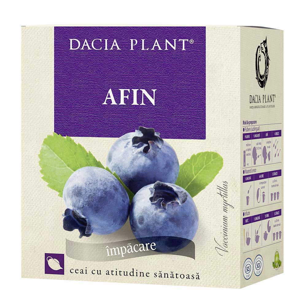 Ceai de Afin, 50g, Dacia Plant
