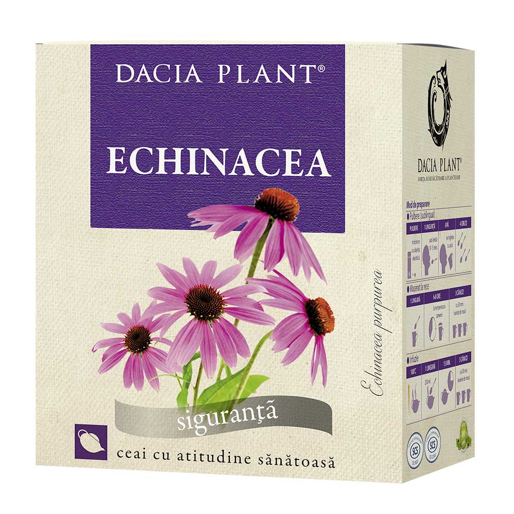 Ceai de Echinacea, 50g, Dacia Plant
