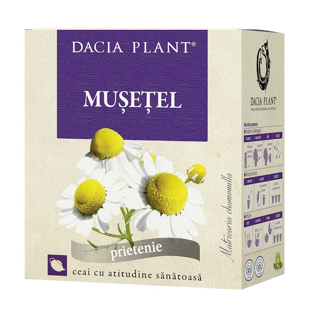 Ceai de Musetel, 50 g, Dacia Plant