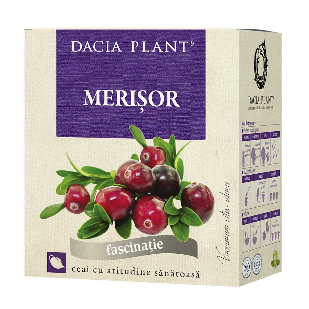Ceai de Merisor, 30g, Dacia Plant