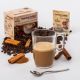 Cafea cu ganoderma, stevie si scortisoara Instant Coffee Mix, 10 plicuri, Ayura Herbal 594187