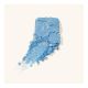 Fard de pleoape Blooming Blue 400 Art Couleurs, 2.4 g, Catrcie 594572