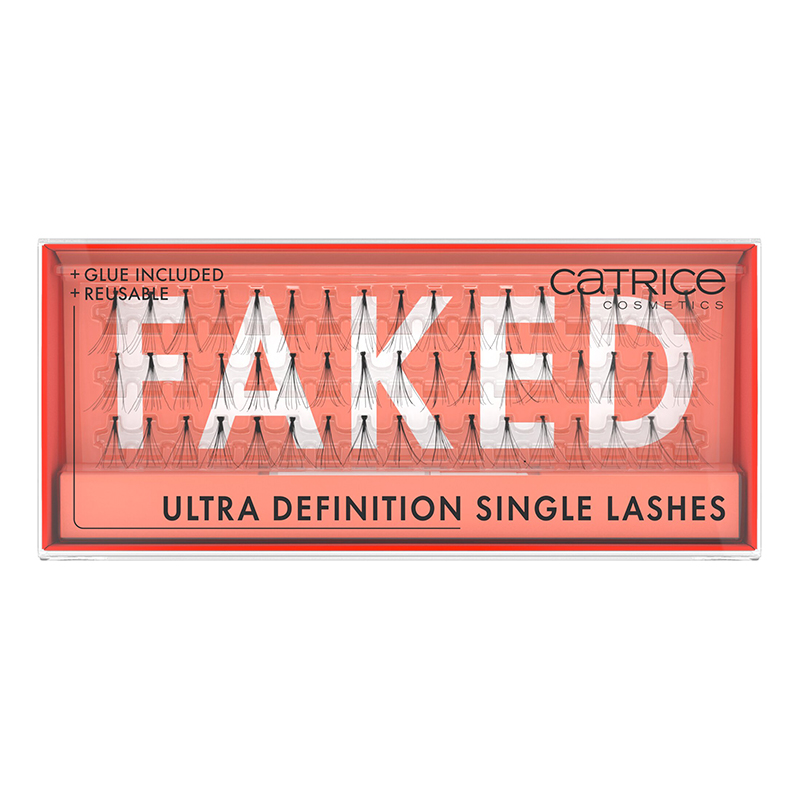 Gene false fir cu fir Ultra Definition Single Faked Lashes, 51 fire, Catrice