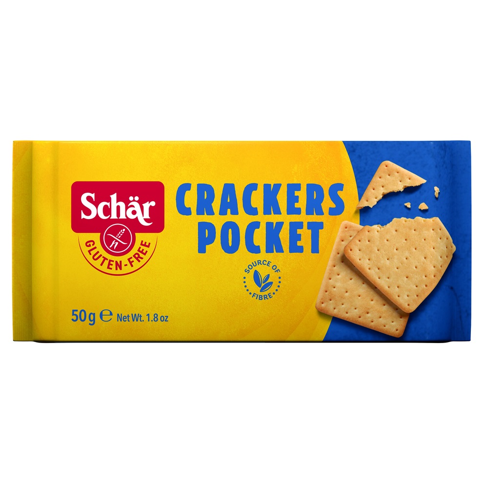 Biscuiti sarati fara gluten Crackers Pocket, 50 g, Schar