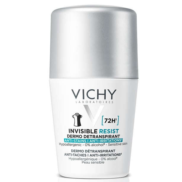 Deodorant roll-on Invisible Resist 72H, 50 ml, Vichy