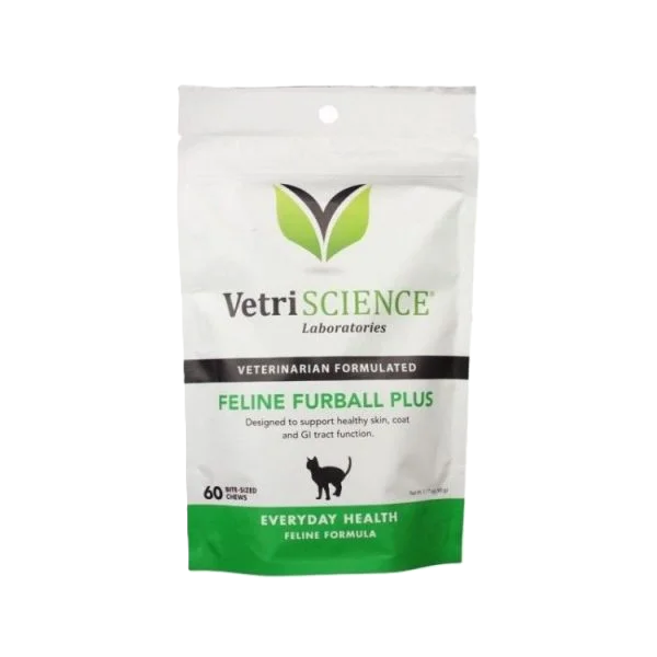 Suplimente pentru pisici Feline Furball Plus, 60 tablete, Vetri Science
