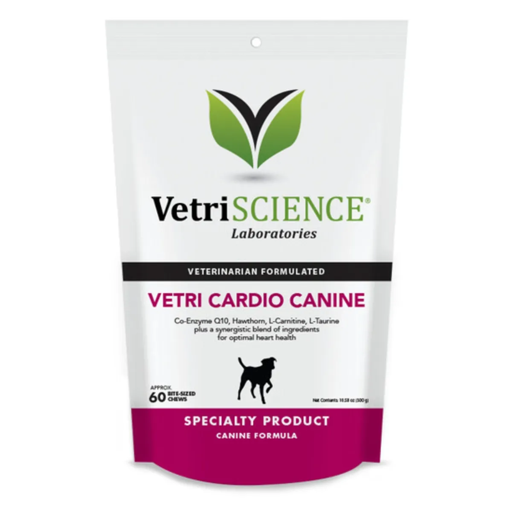 Suplimente pentru caini Cardio Canine, 60 tablete, Vetri Science
