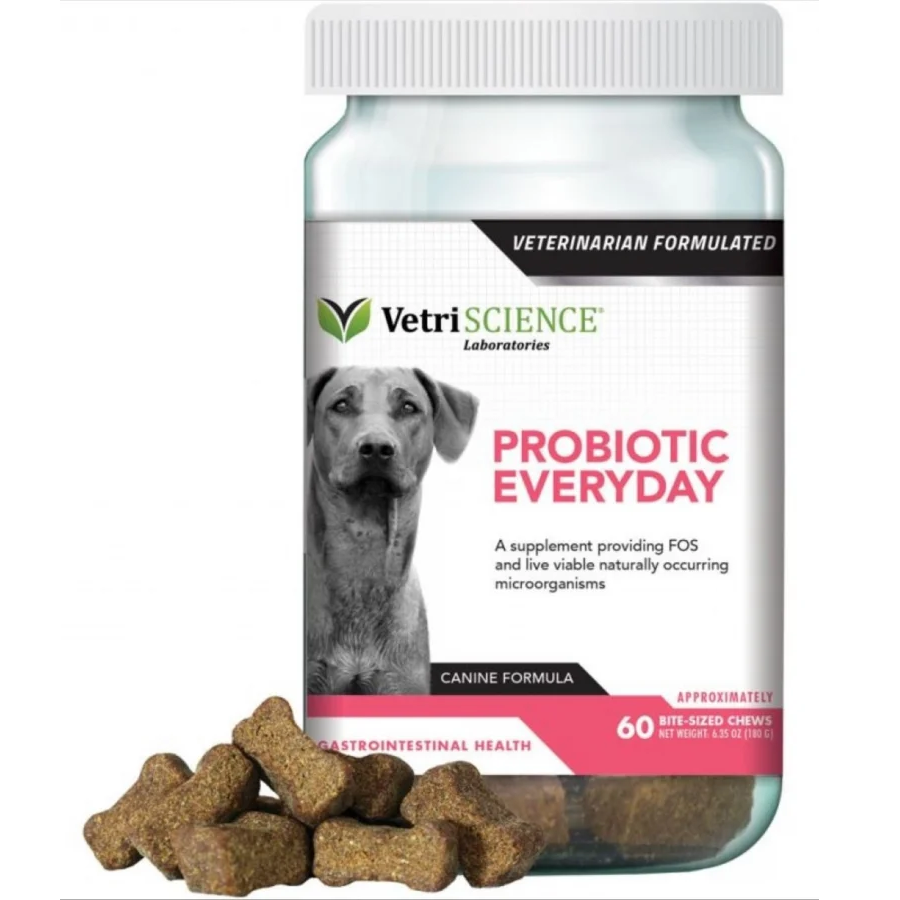 Suplimente pentru caini Probiotic Everyday, 60 tablete, Vetri Science