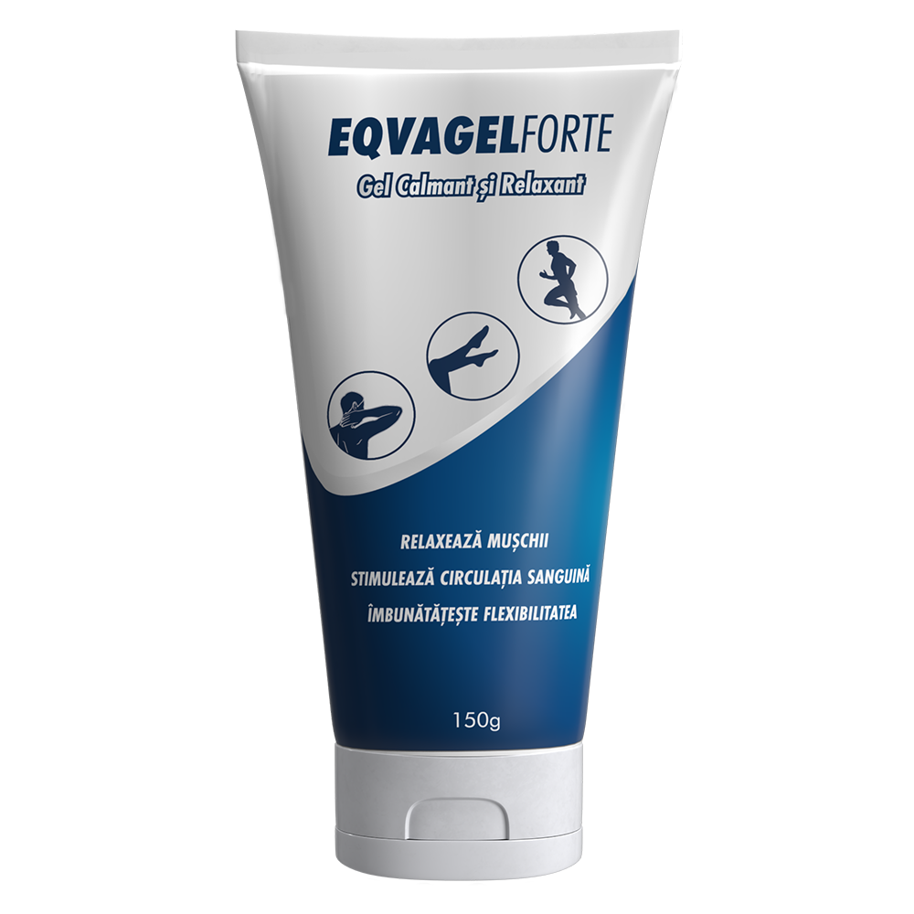 Gel antiinflamator Eqvagel Forte, 150 g, Pasteur