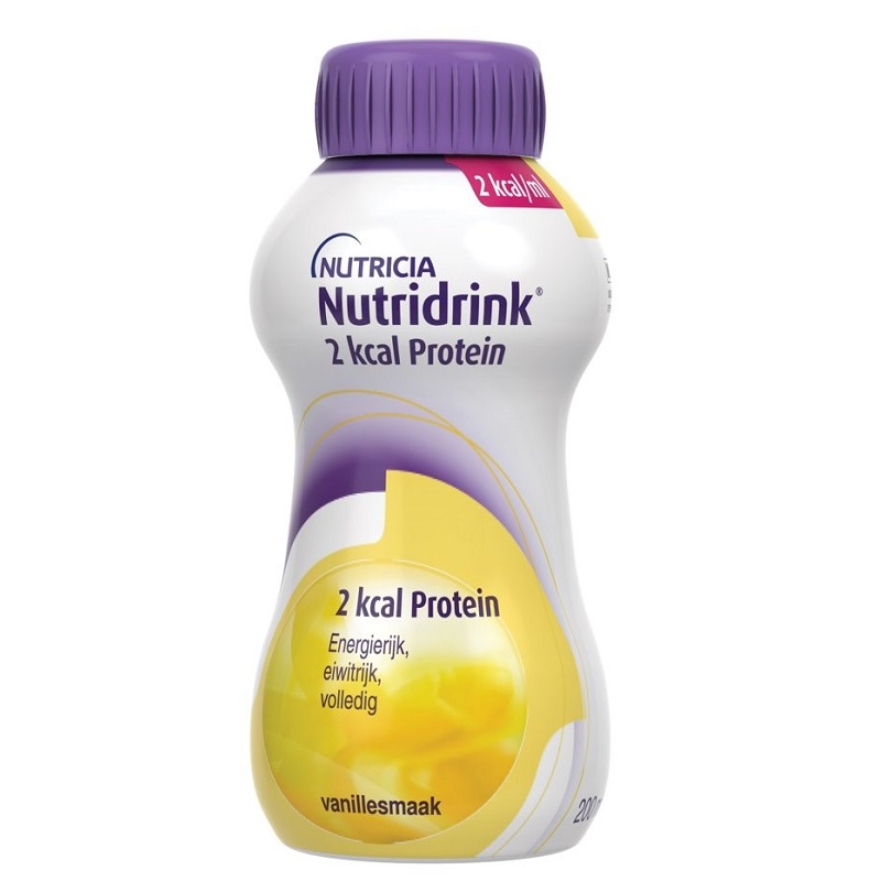 Nutridrink 2 kcal Protein cu aroma de vanilie, 200 ml, Nutricia