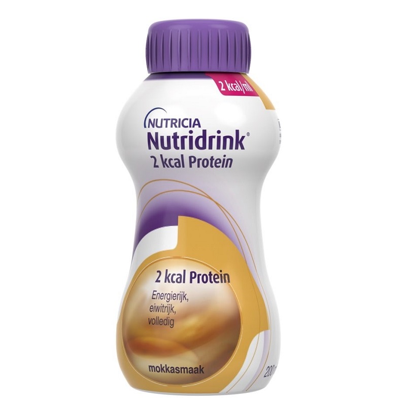 Nutridrink 2 kcal Protein cu aroma de cafea, 200 ml, Nutricia