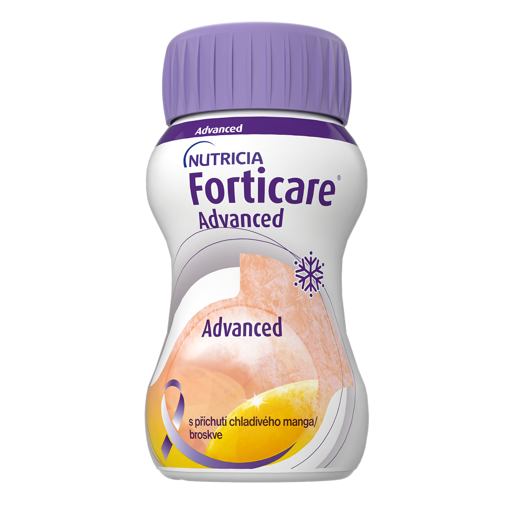 FortiCare Advanced mango si piersica, 125 ml, Nutricia