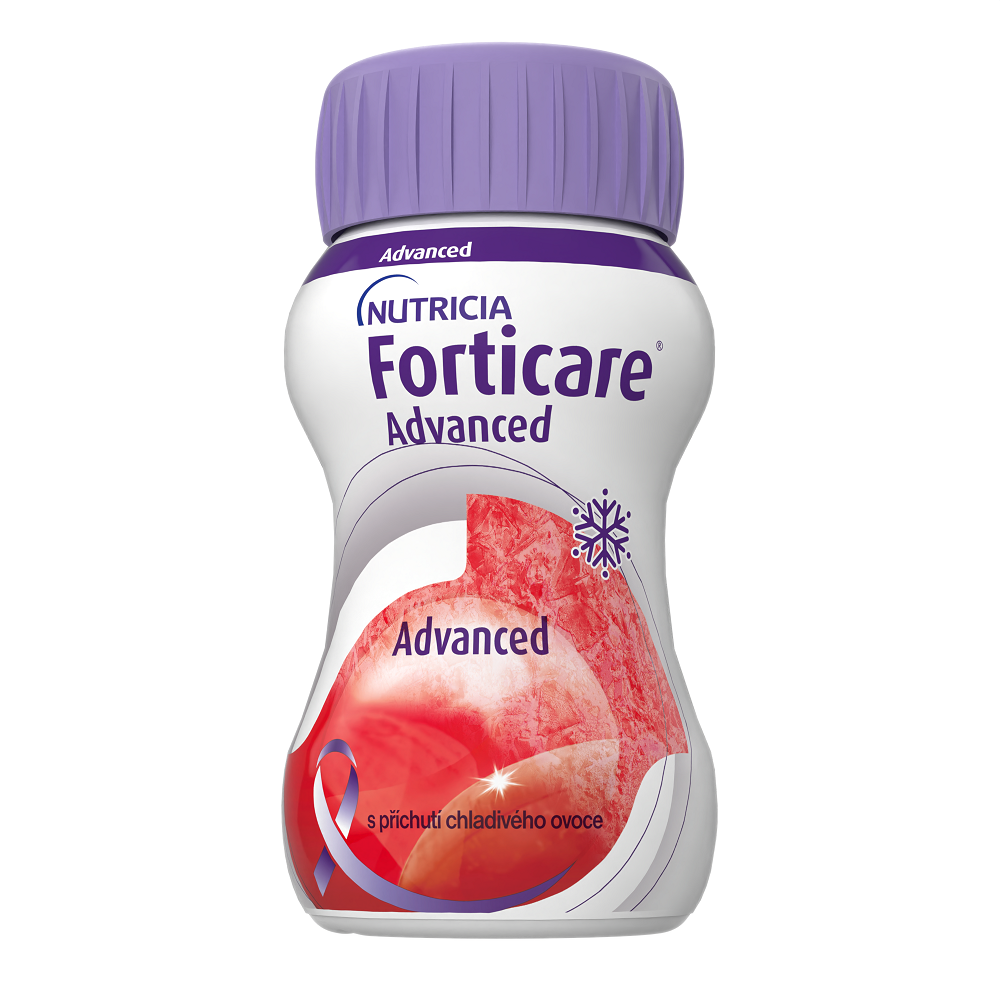 FortiCare Advanced zmeura si capsuni, 125 ml, Nutricia