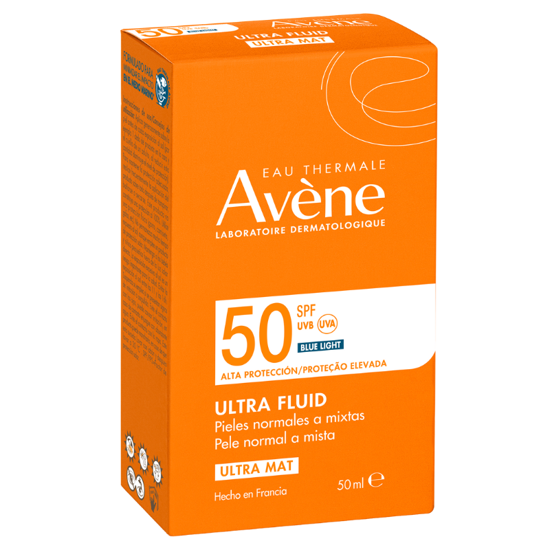 Ultra-Fluid cu protectie solara SPF 50, 50 ml, Avene