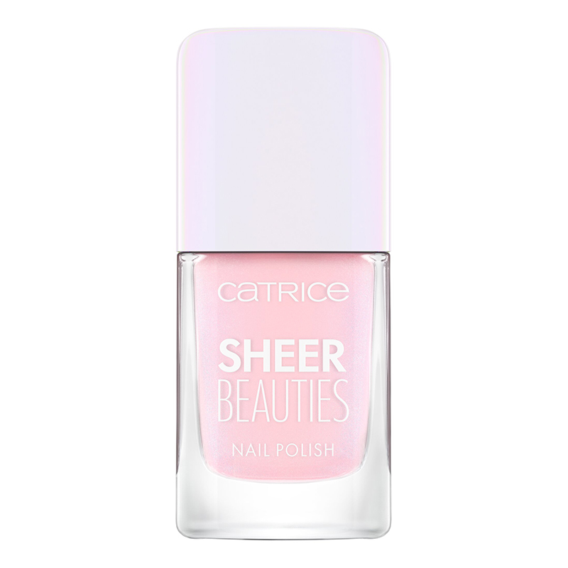 Lac pentru unghii Fluffy Cotton Candy 040 Sheer Beauties Nail Polish, 10.5 ml, Catrice