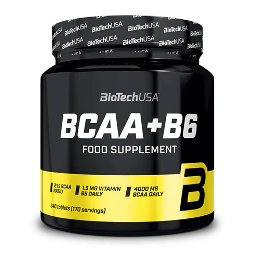 BCAA + B6, 340 tablete, BioTech USA