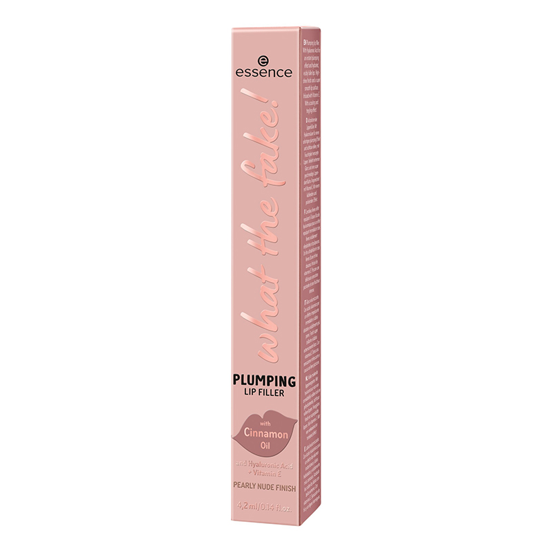 Luciu de buze Plumping Lip Filler Oh My Nude  02 What the fake, 4.2  ml, Essence