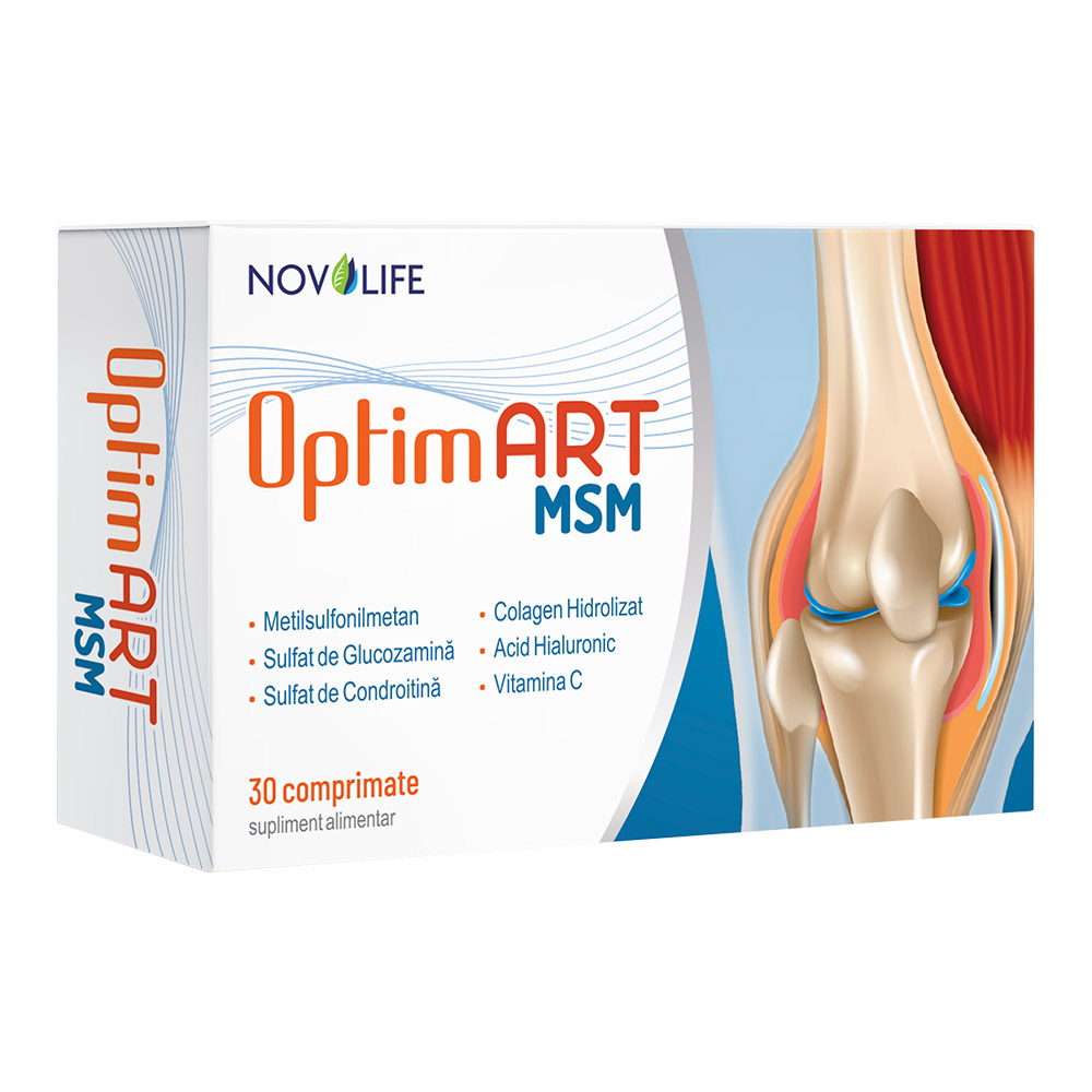 Optimart MSM, 30 comprimate, Novolife