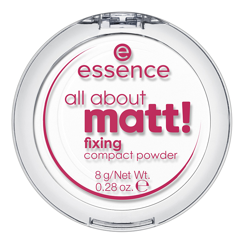 Pudra compacta pentru fixare All About Matt, 8 g, Essence