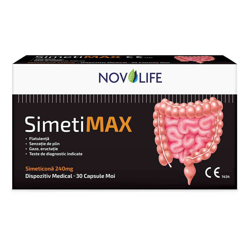 SimetiMax, 30 capsule, Novolife