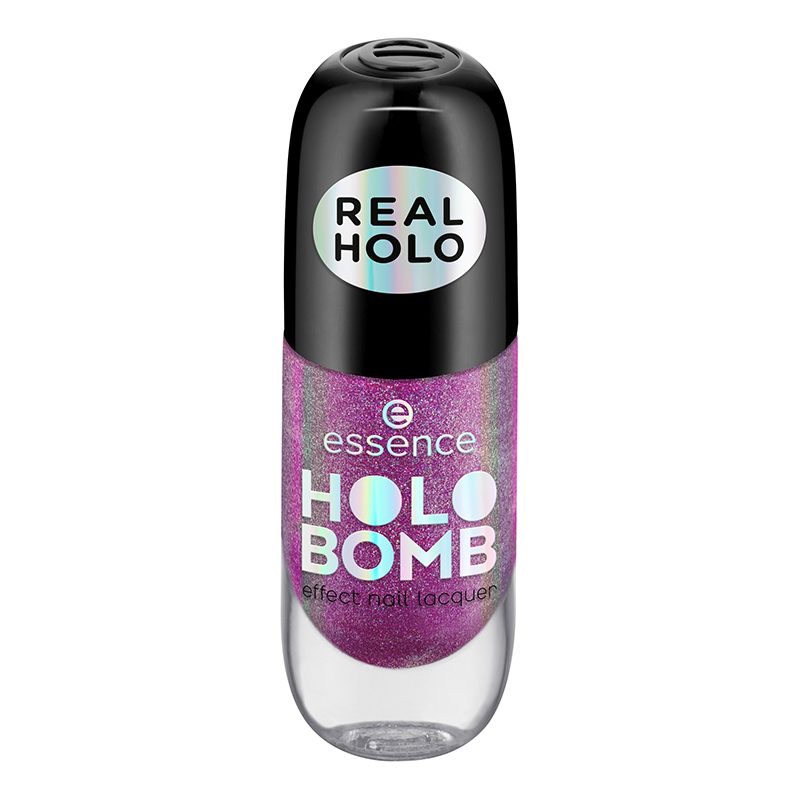 Lac pentru unghii Holo Moly 02 Holo Bomb, 8 ml, Essence